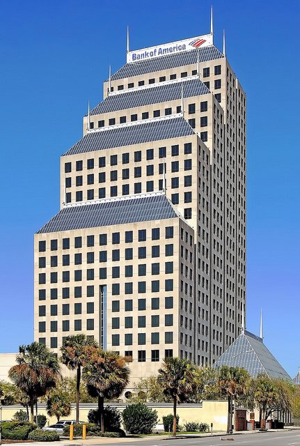 Downtown Orlando outside